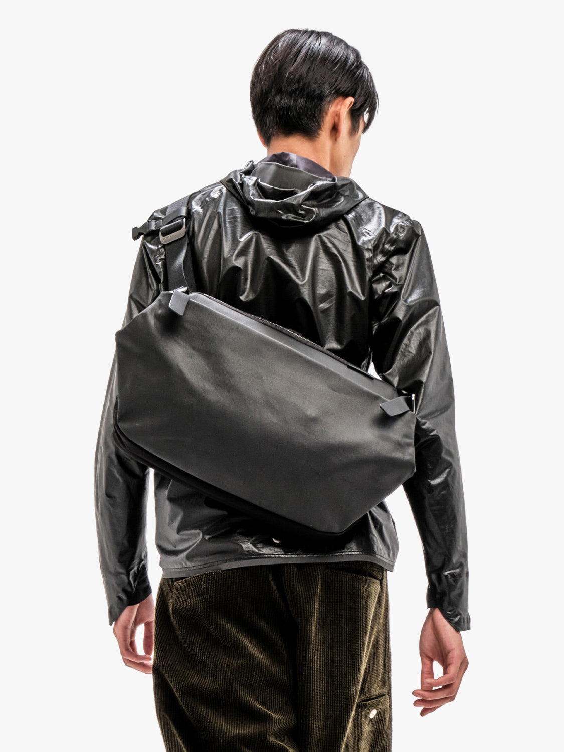 Riss Coated Canvas Black