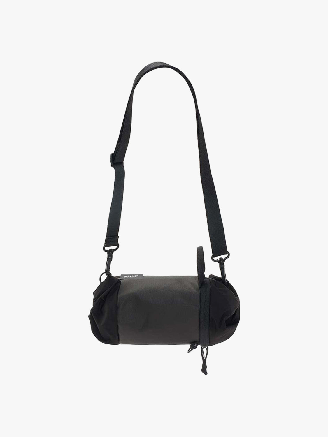 Mini Duffle Coated Canvas Black