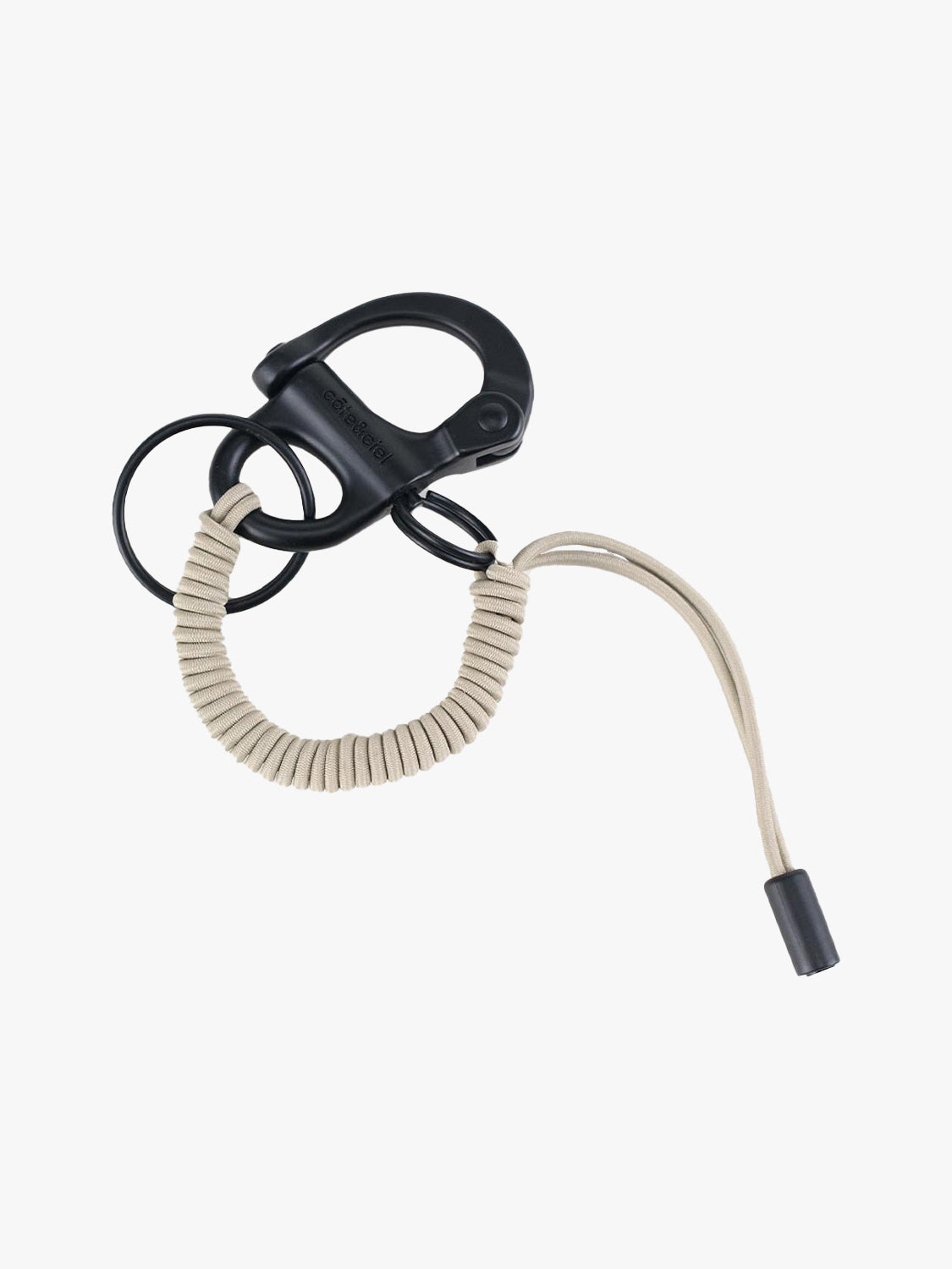 LetGo Keychain Greige/Black