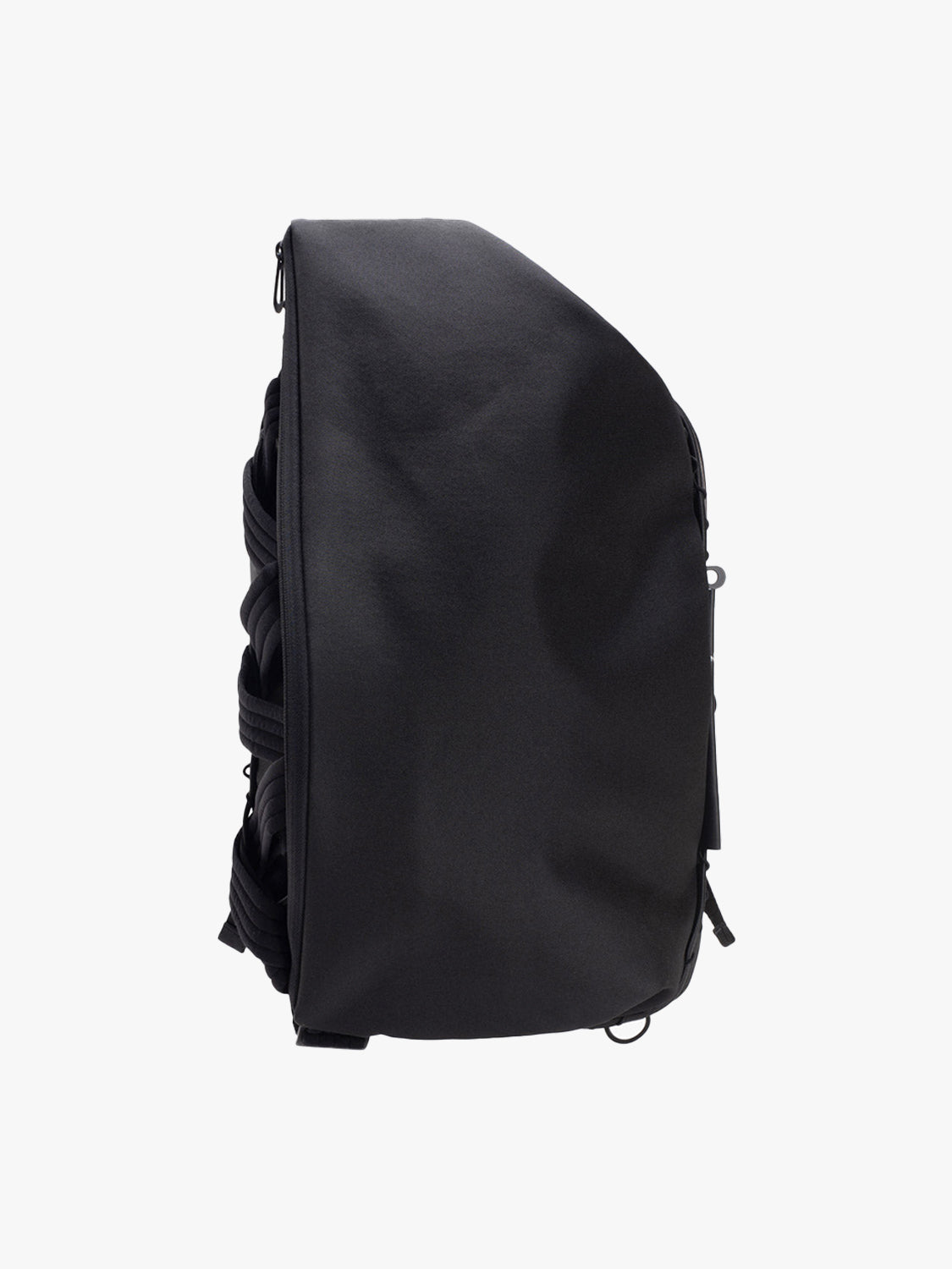 Isar M Braided Black Backpack