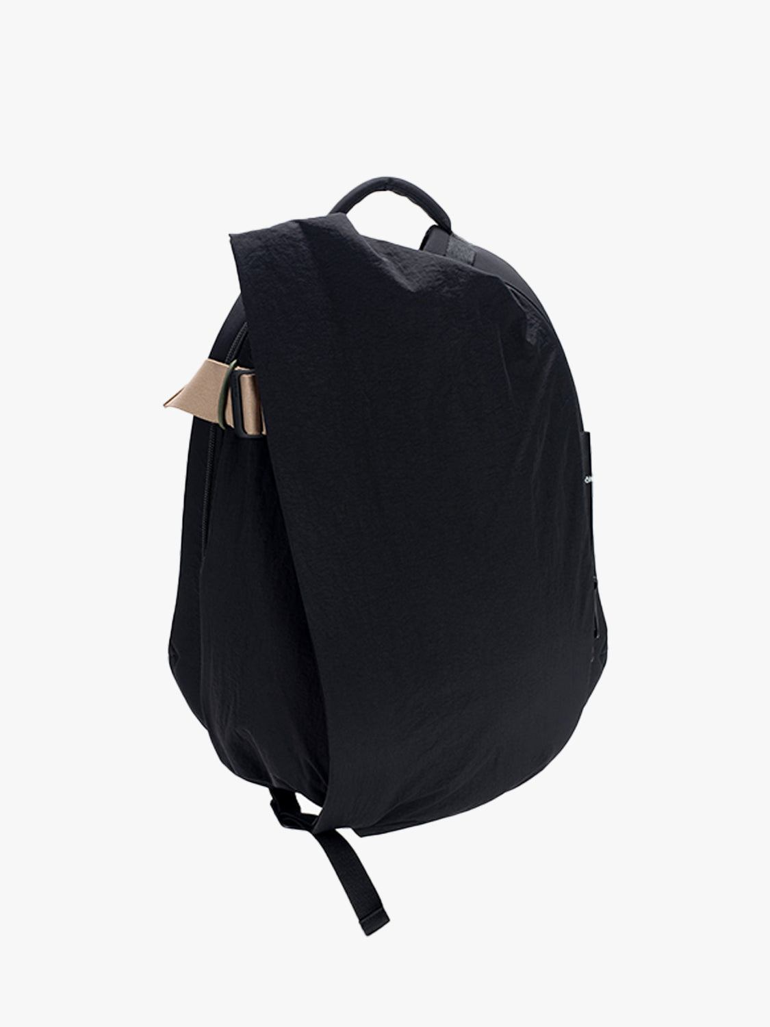 Isar M Smooth Black Colour Accent Backpack
