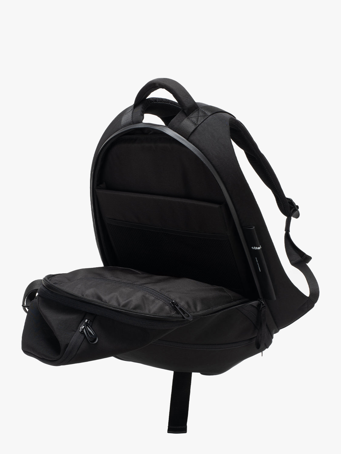 Isar M Round Carbon Black