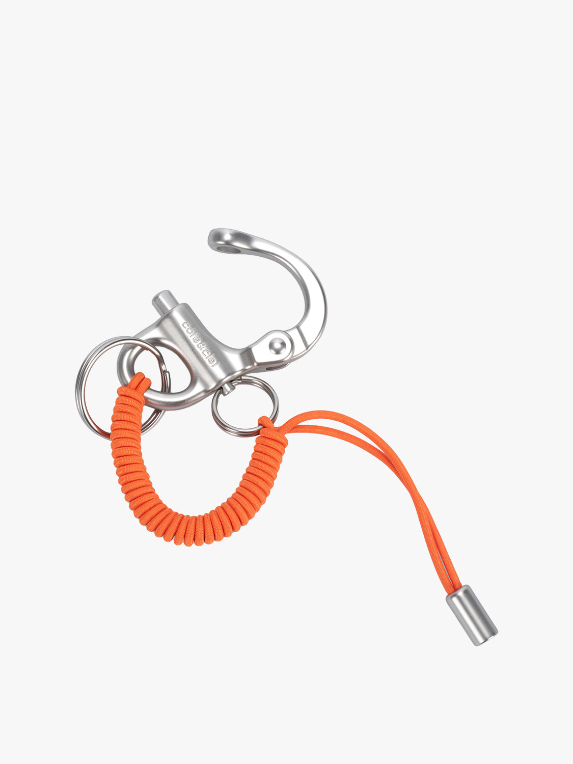 coteetciel Keychain LetGo Orange/Silver côte&ciel EU 29248