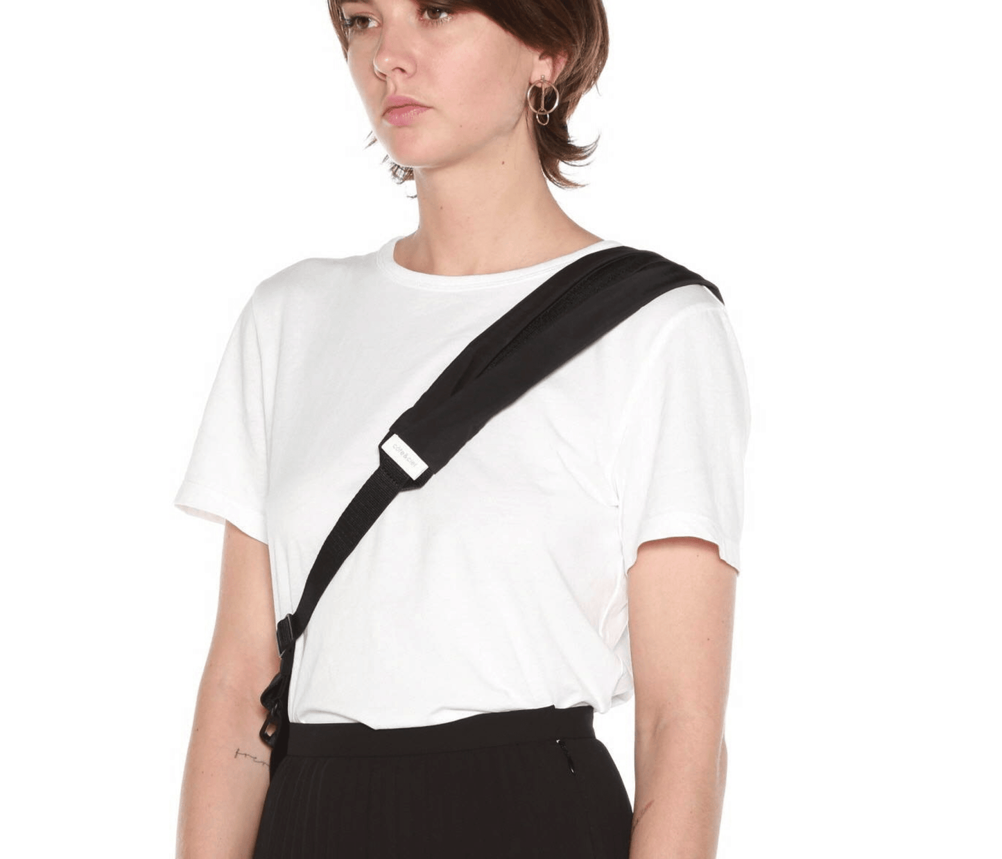 coteetciel Crossbody/Sling Bag Adda Smooth Black 28832 côte&ciel APAC