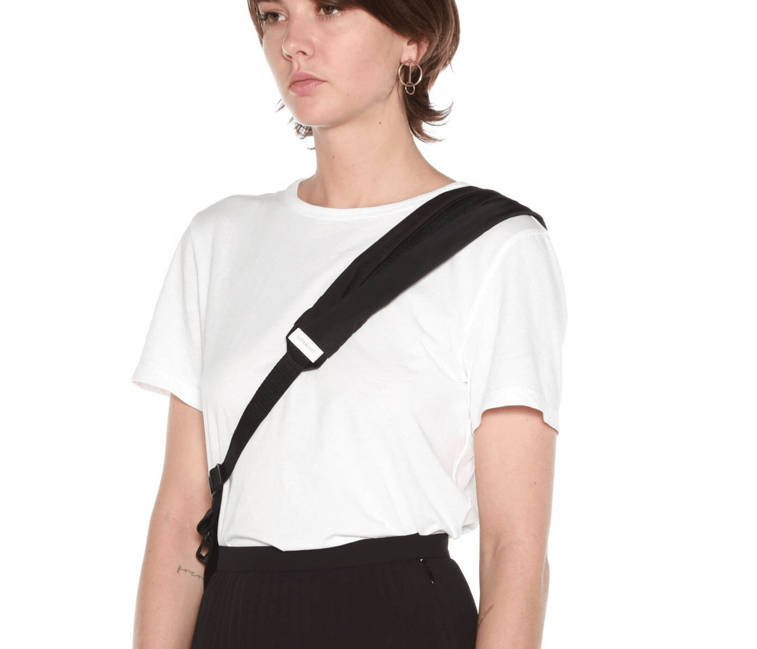 coteetciel Crossbody/Sling Bag Adda Smooth Black 28832 côte&ciel APAC