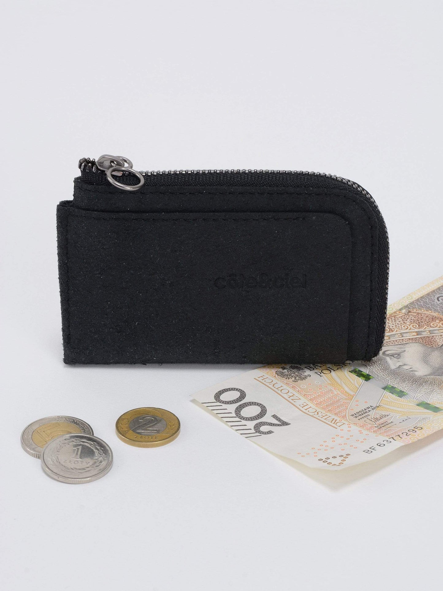 coteetciel Wallet Zippered Wallet Recycled Leather 28951 côte&ciel APAC