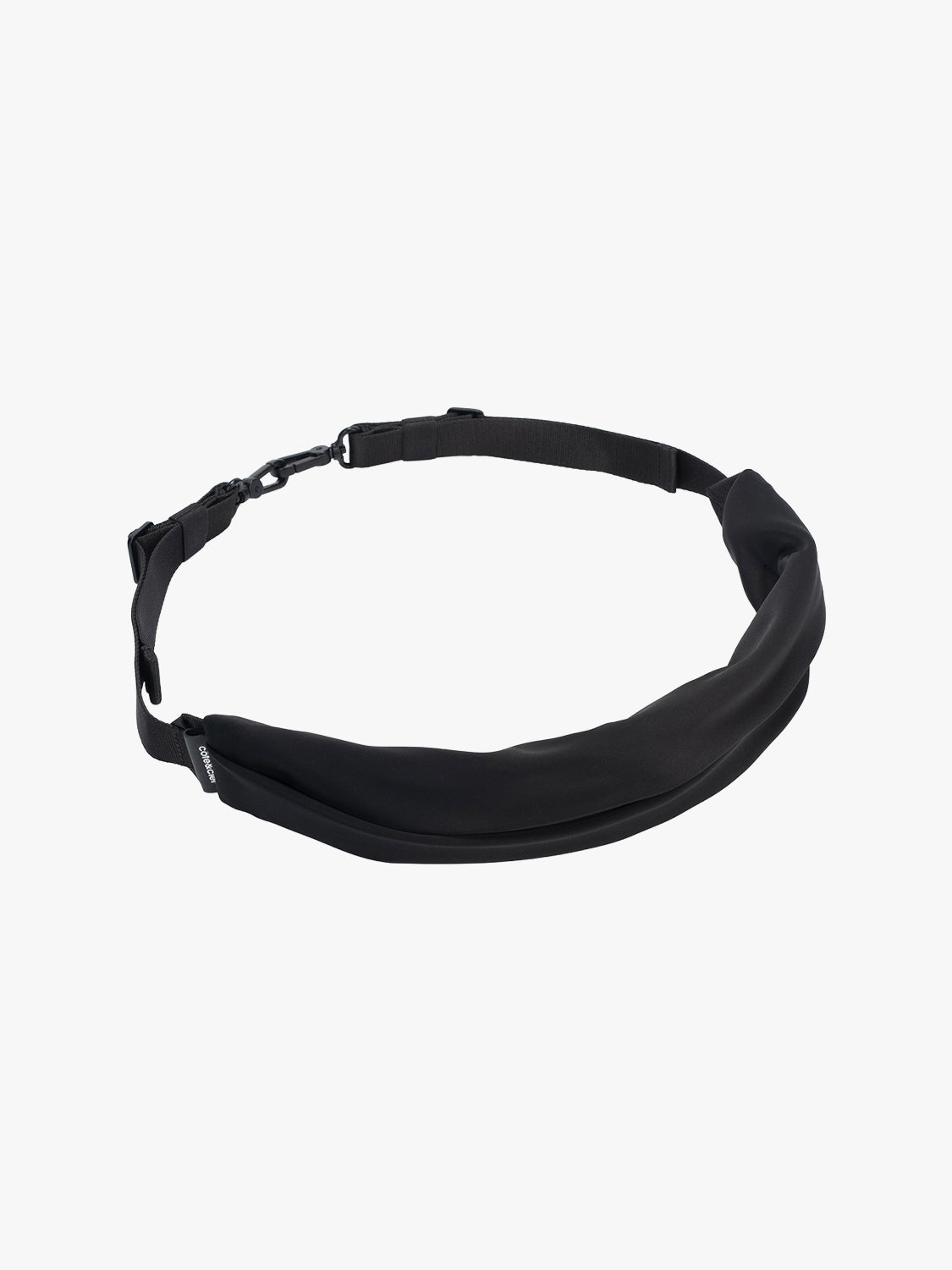 Adda Sleek Black Crossbody Strap