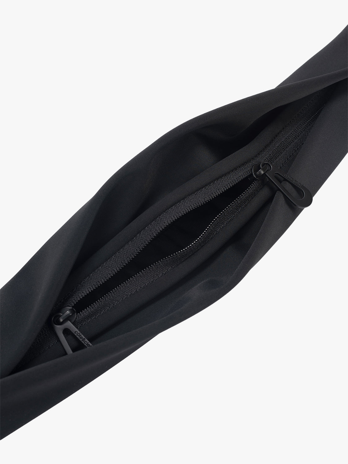 Adda Sleek Black Crossbody Strap