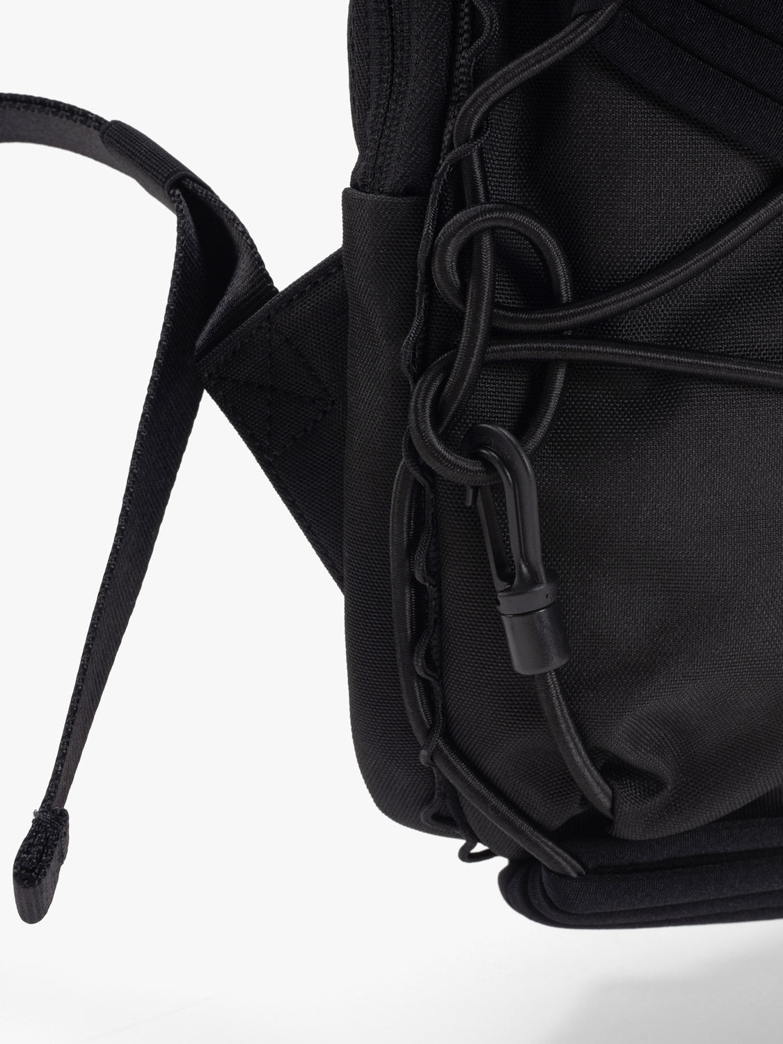 Ladon Braided Black Backpack