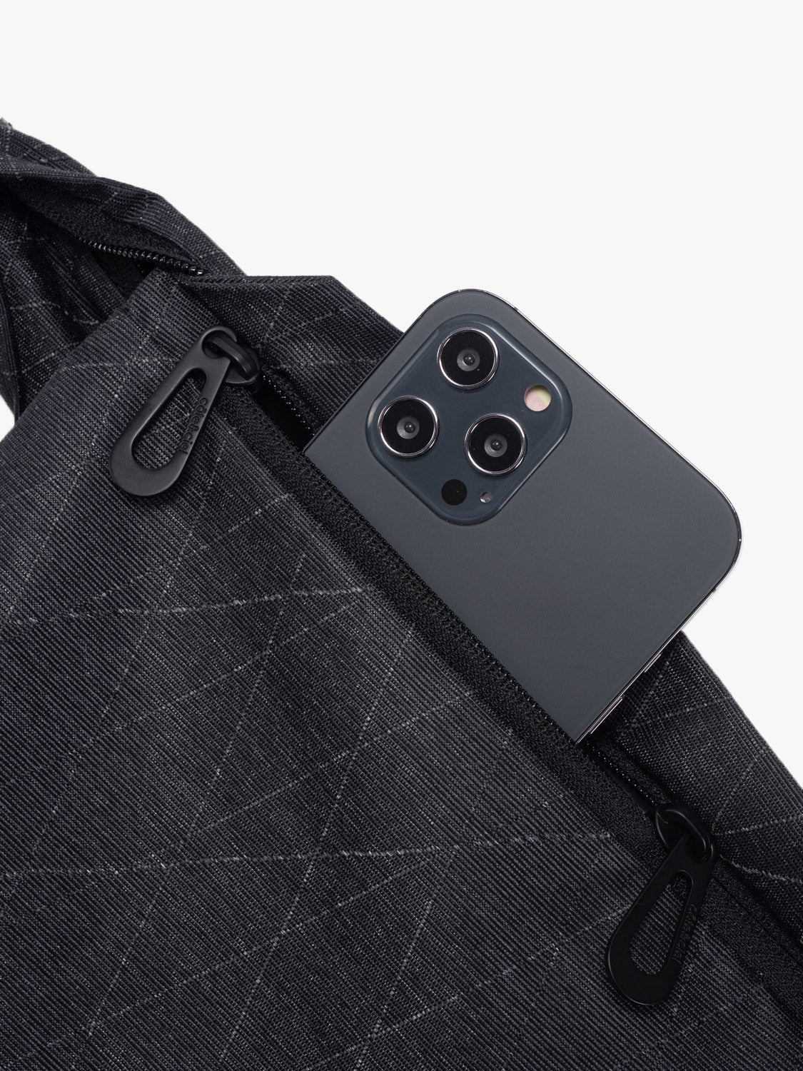 Adda Plus Jacquard Grey Shoulder Strap