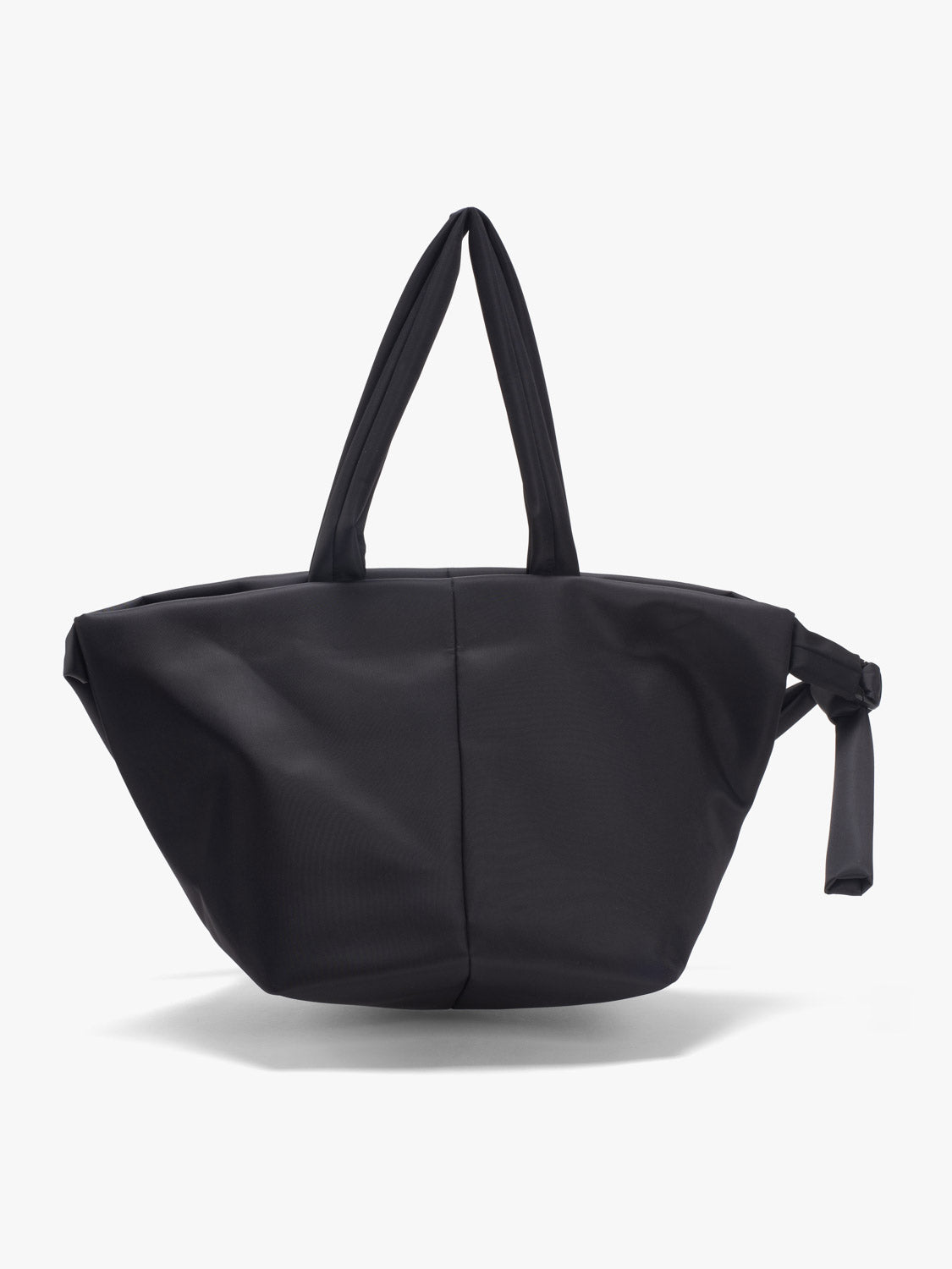 Amu Sleek Nylon Black Bag