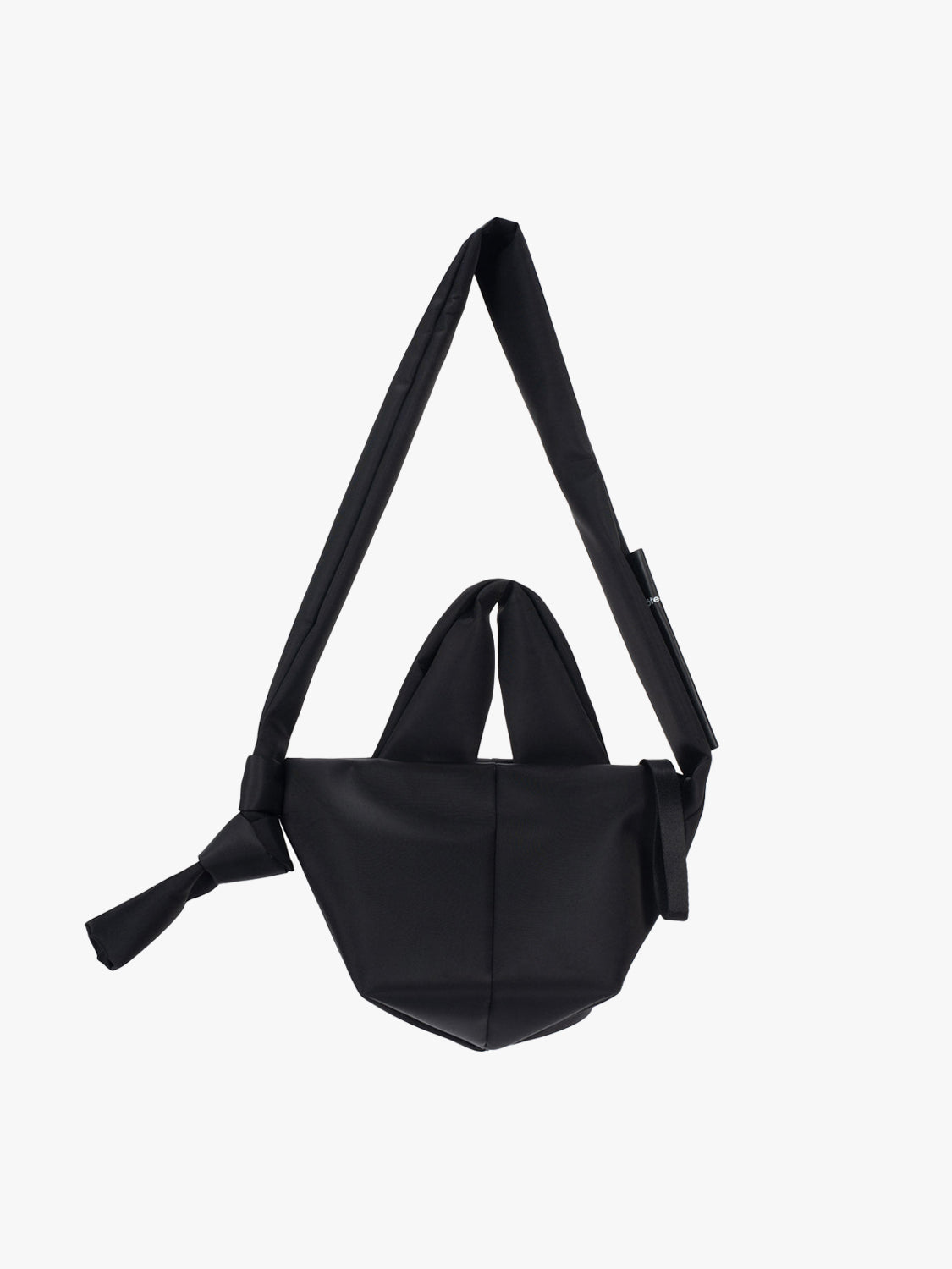 Amu Mini Sleek Nylon Black Bag