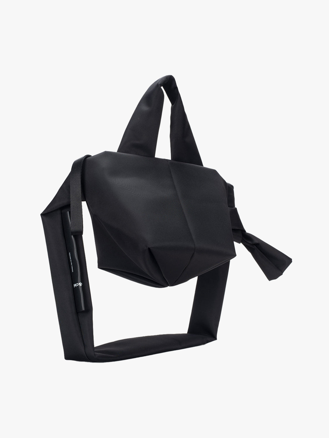 Amu Mini Sleek Nylon Black Bag