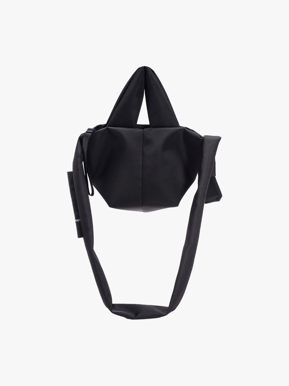 Amu Mini Sleek Nylon Black Bag