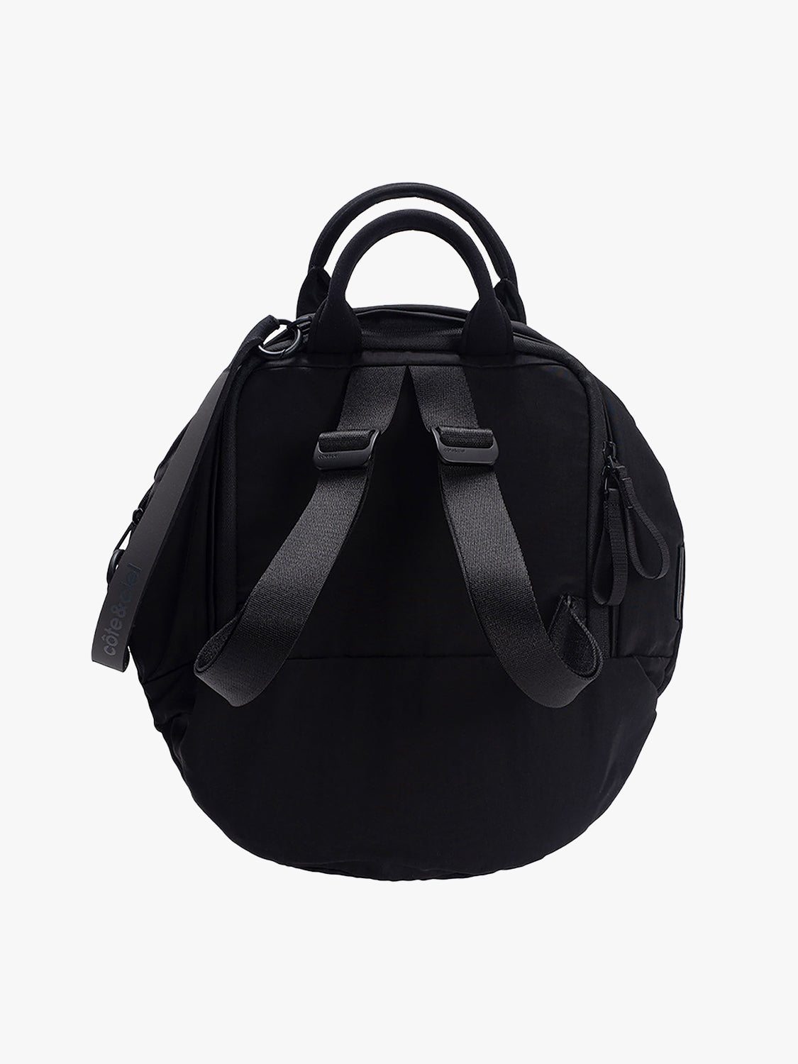 Moselle Smooth Black Backpack