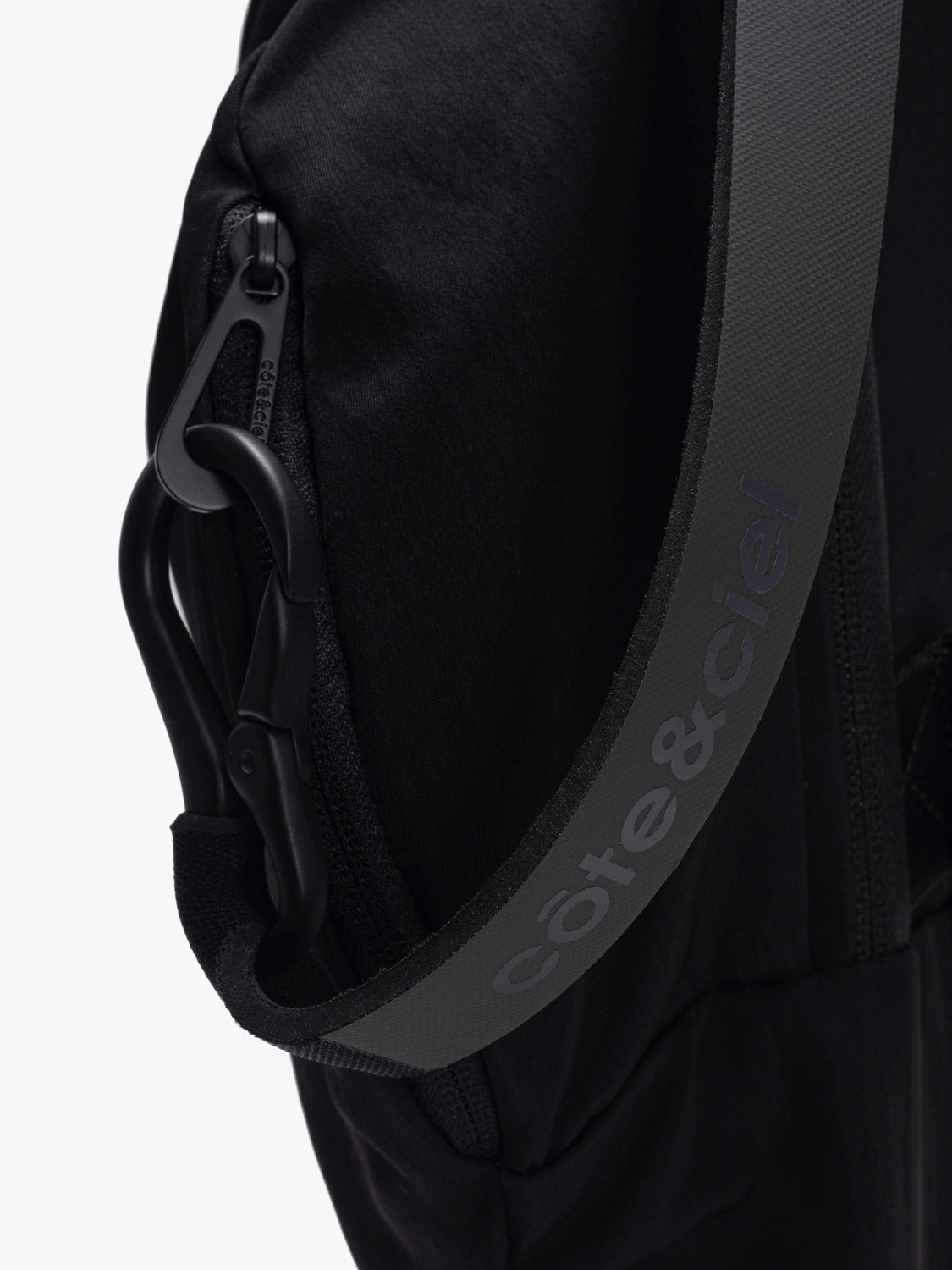 Moselle Smooth Black Backpack