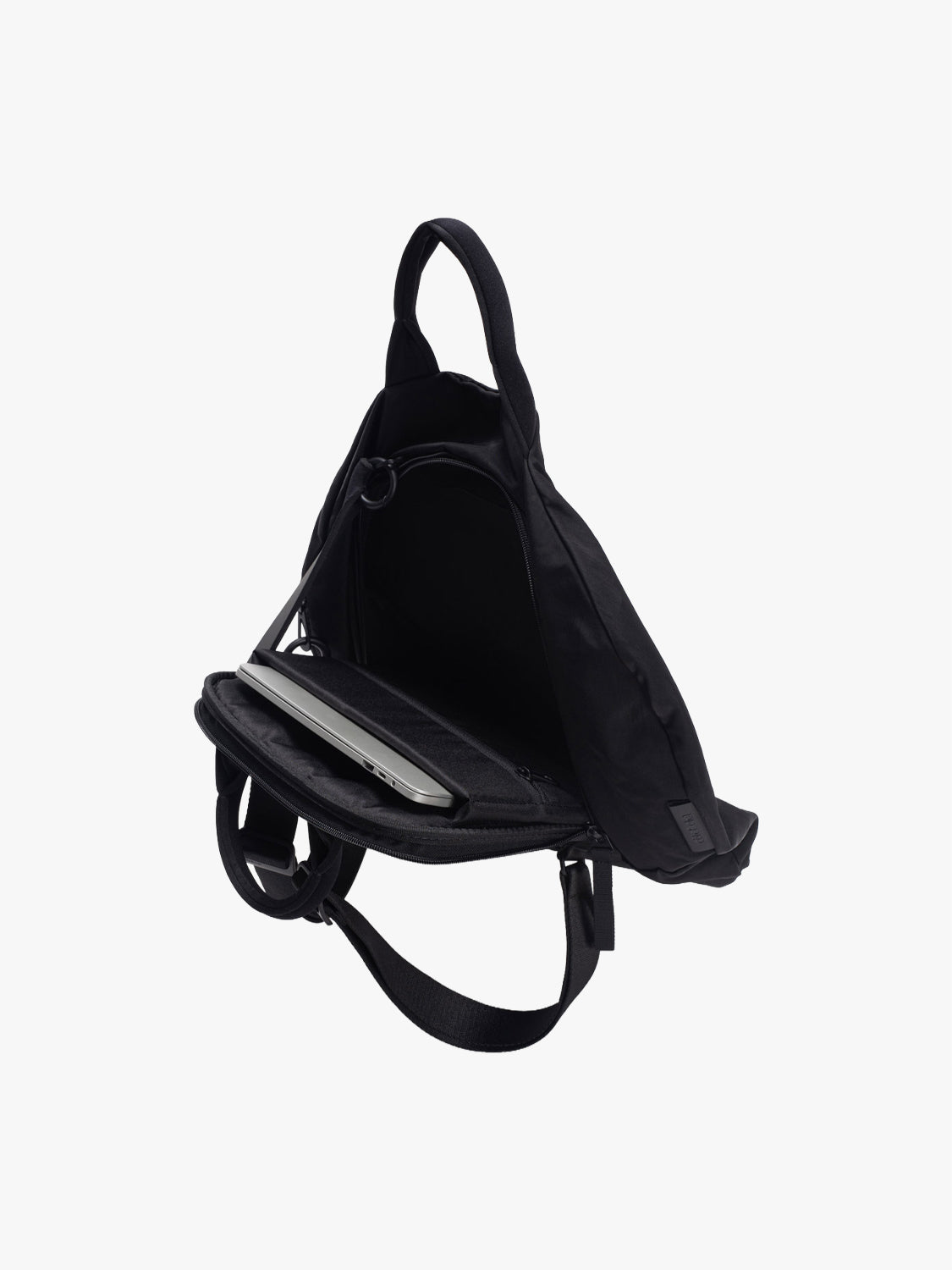 Moselle Smooth Black Backpack