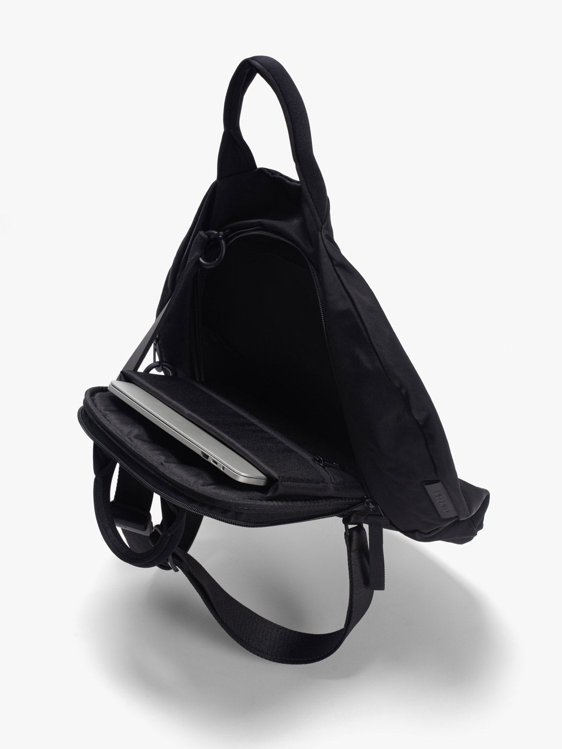 Moselle Smooth Black Backpack