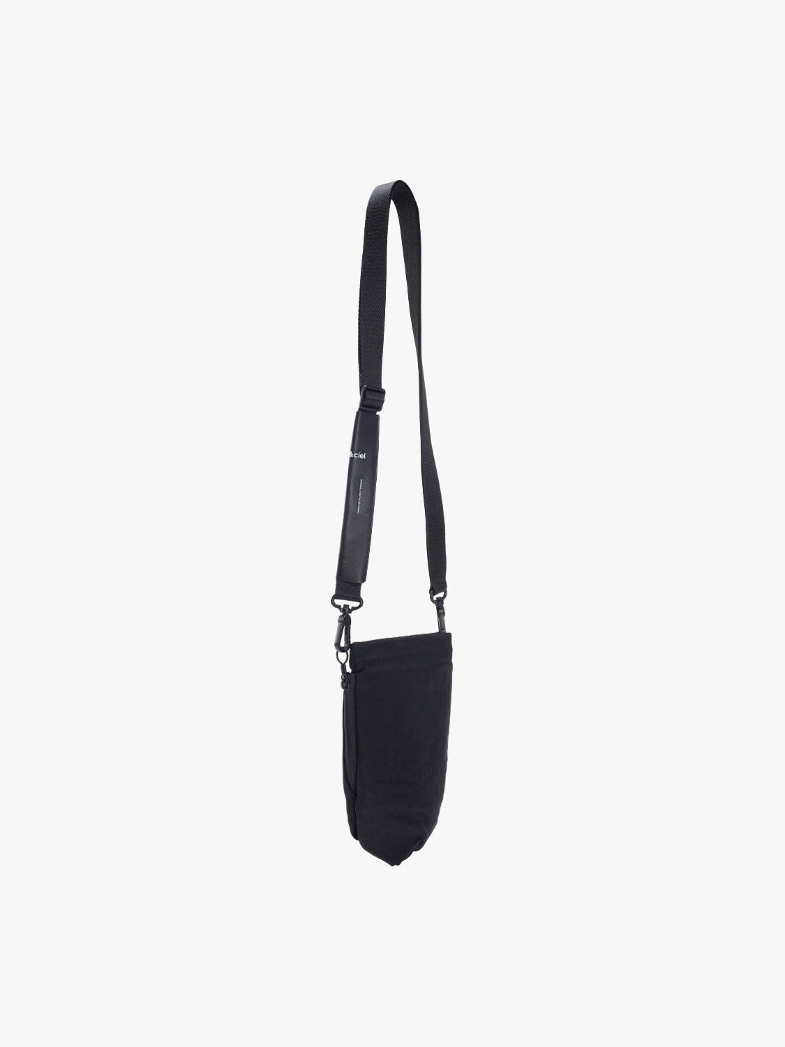 Taro Smooth Black Pouch