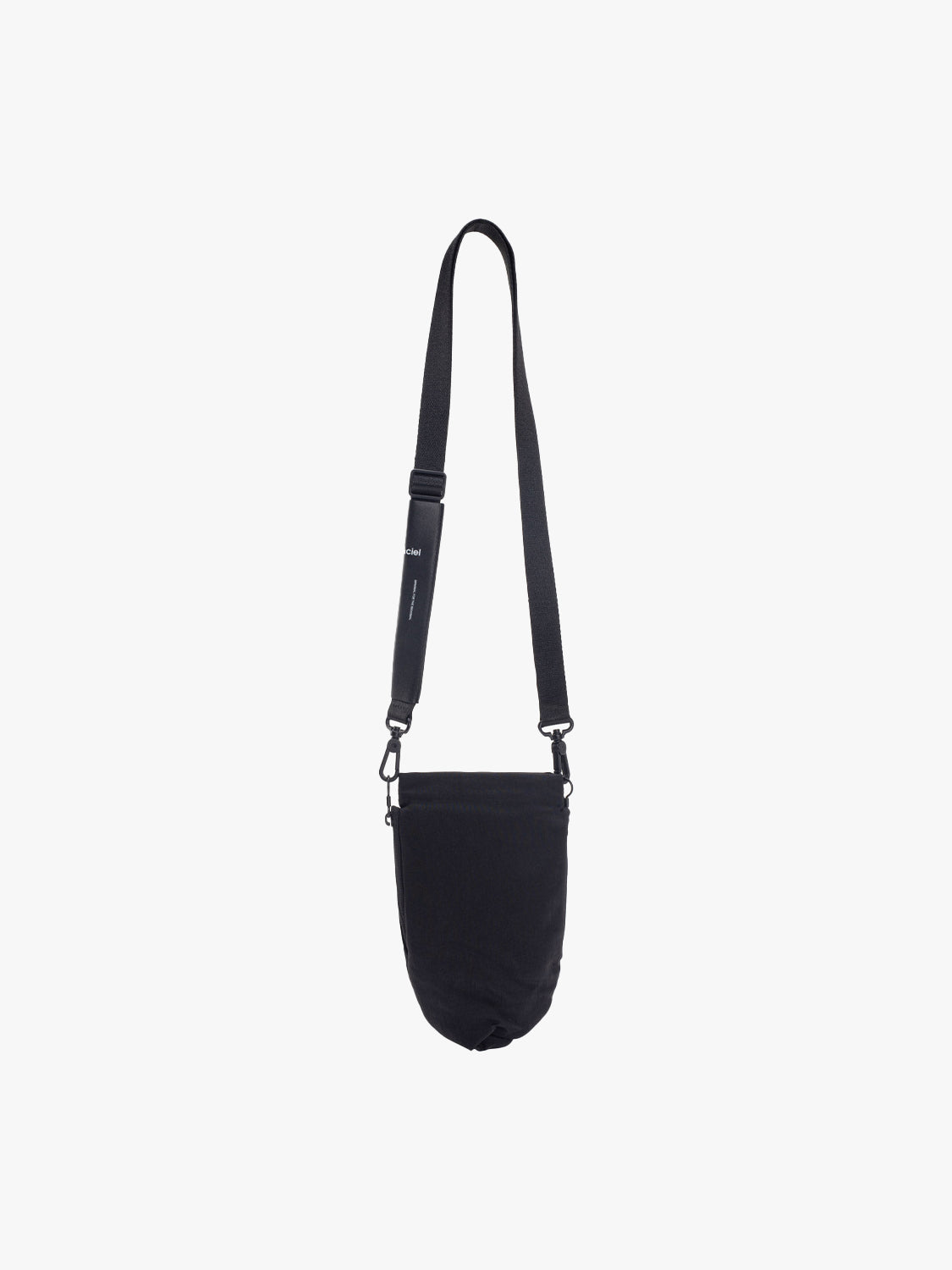 Taro Smooth Black Pouch