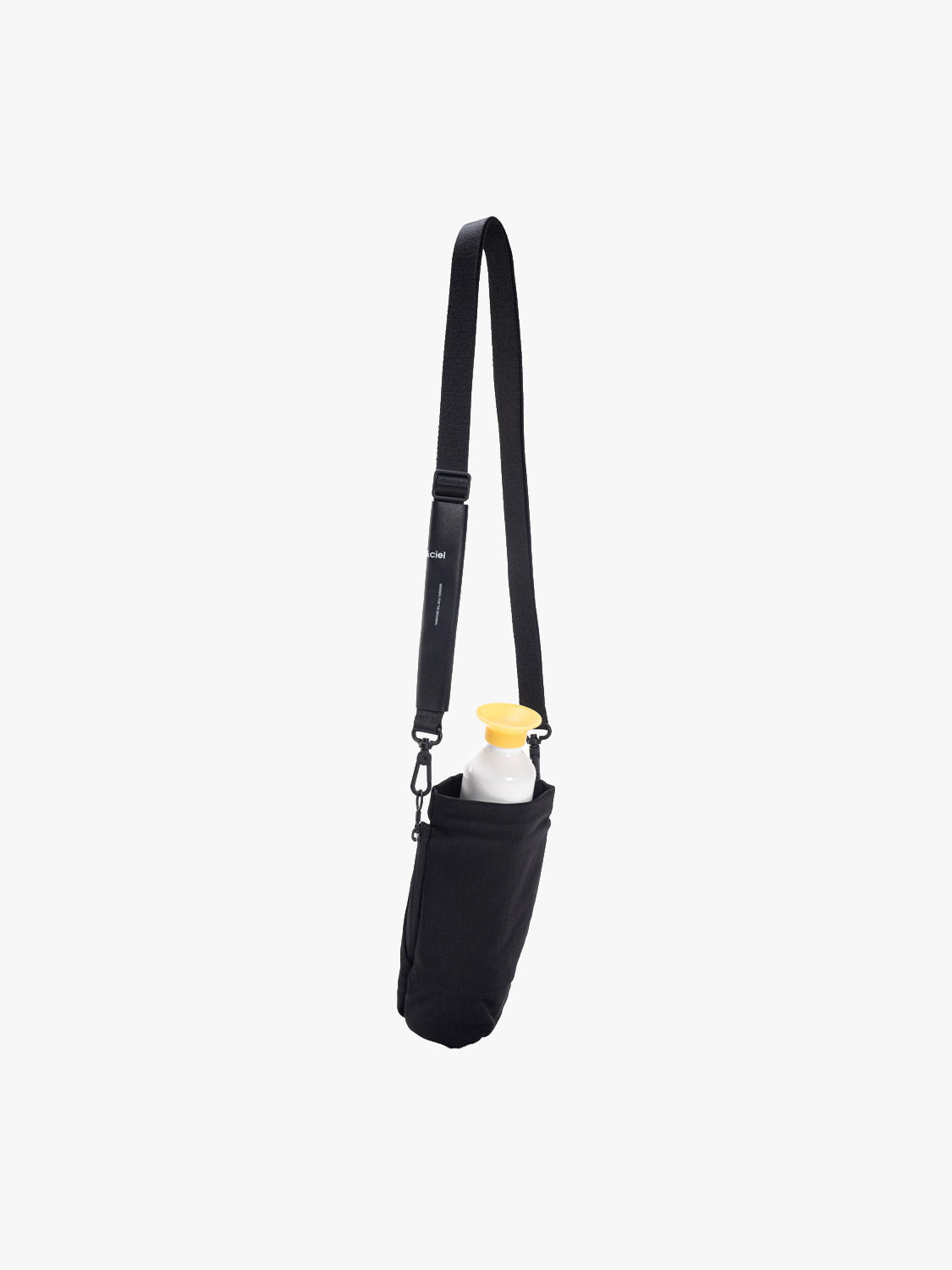 Taro Smooth Black Pouch