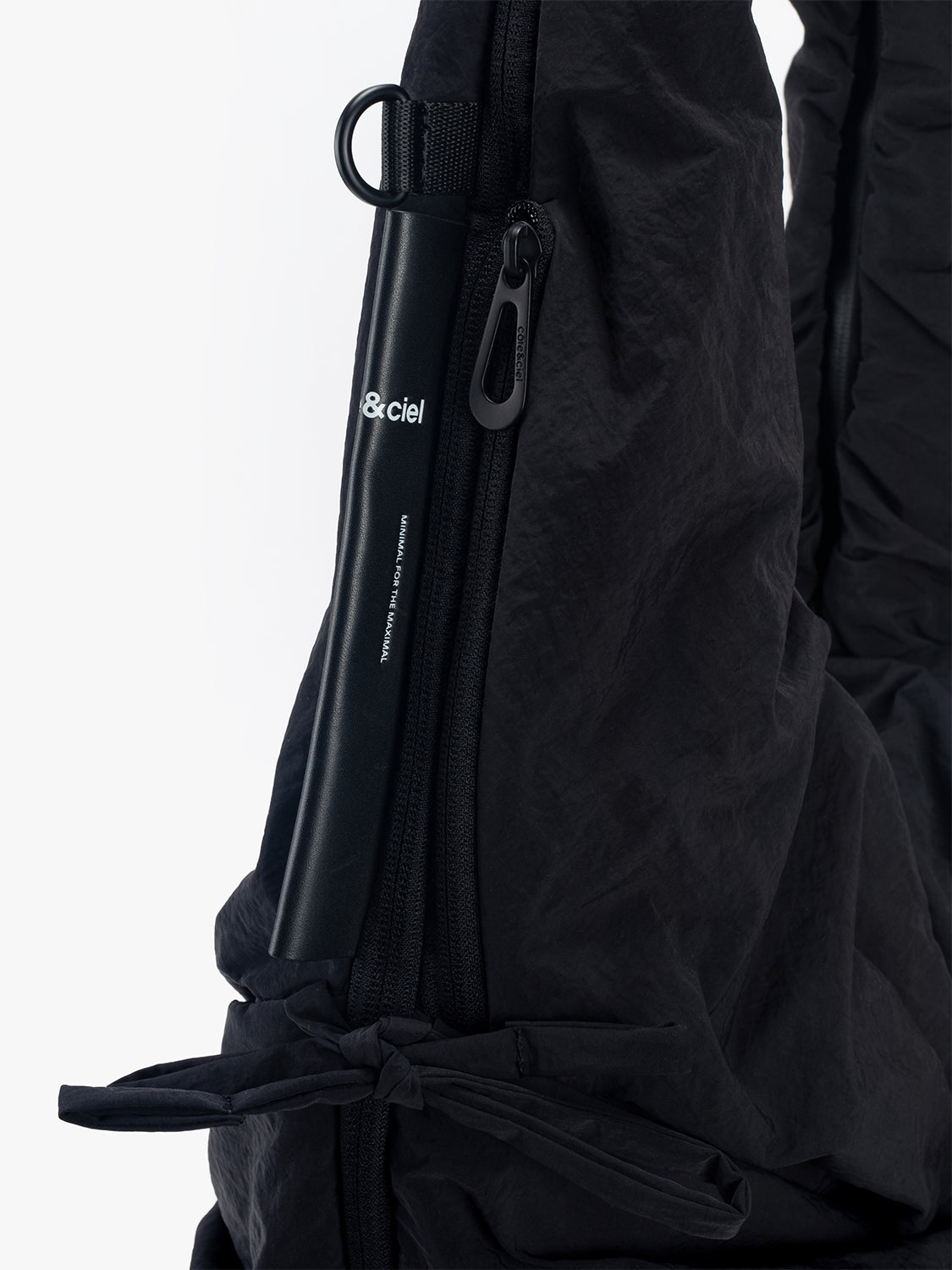 Po Smooth Black Bag