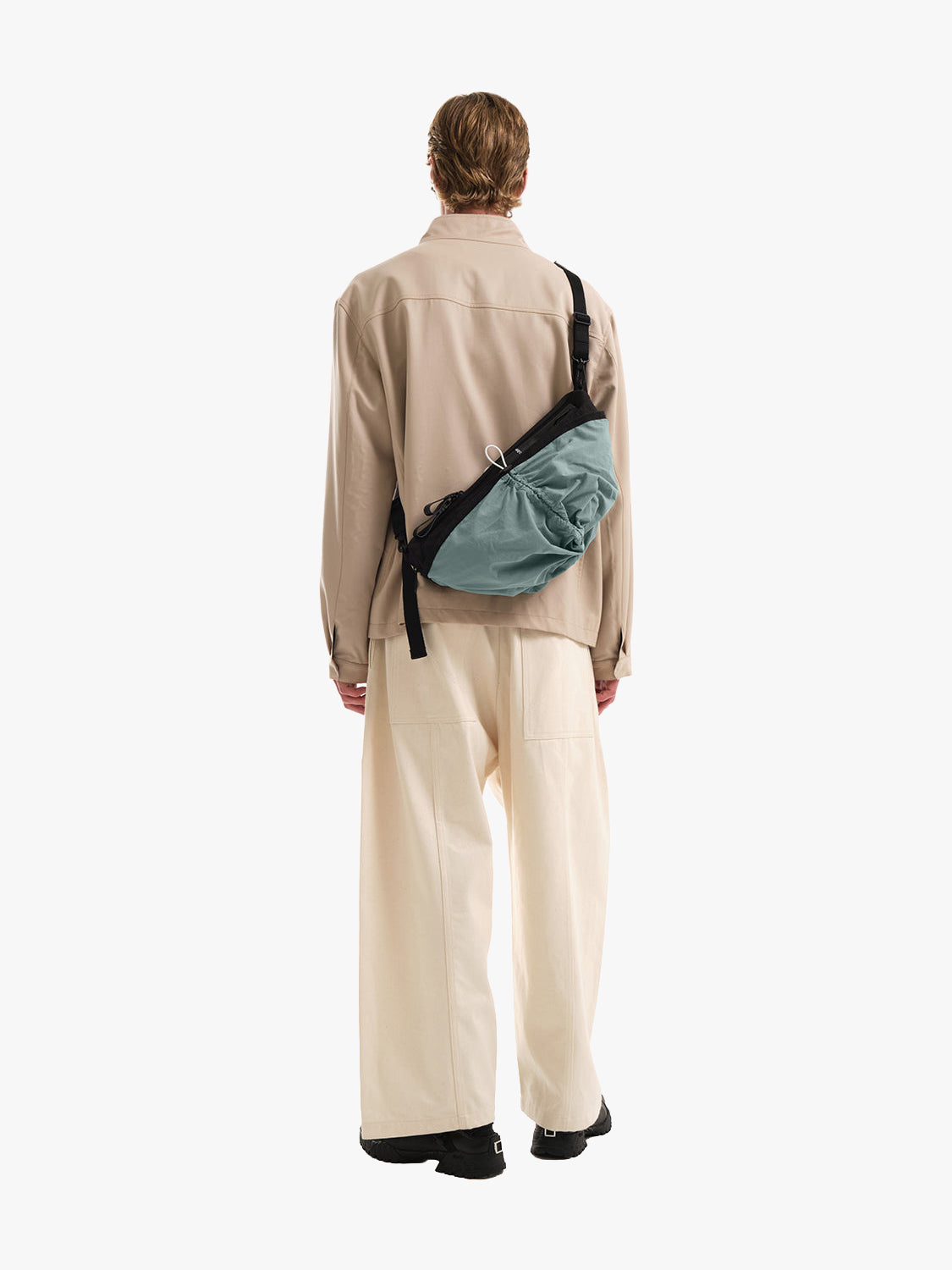 Orne Smooth Black & Sage Green