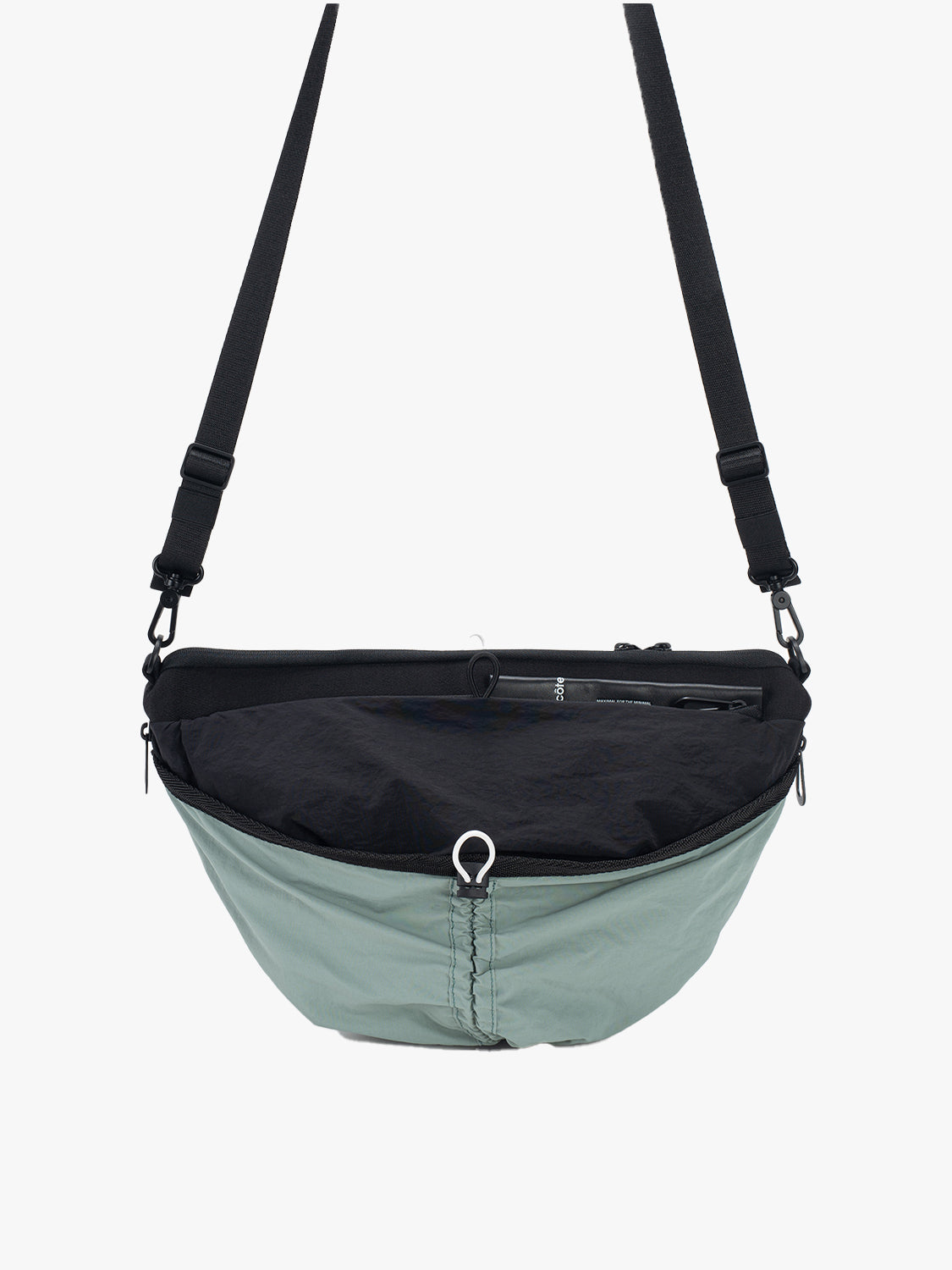 Orne Smooth Black & Sage Green