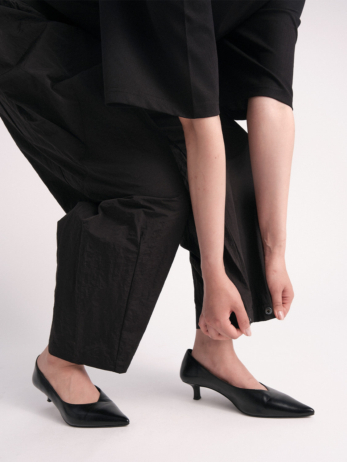 Coordinate Pants Black