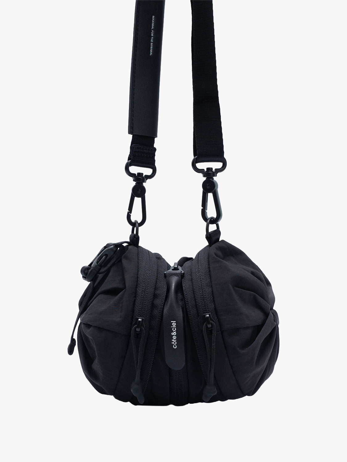 coteetciel Crossbody/Messenger VIKOS S Smooth Black côte&ciel US 29262