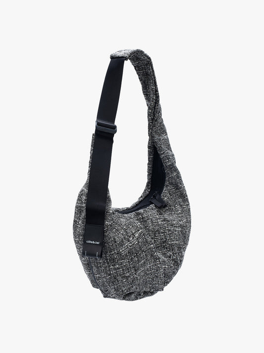 coteetciel Crossbody/Sling Hyco S Tweed Black & Cream côte&ciel US 29272