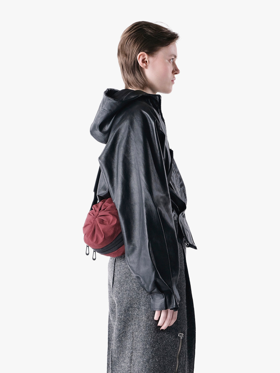 coteetciel Crossbody/Sling VIKOS M Smooth Burgundy côte&ciel US 29263