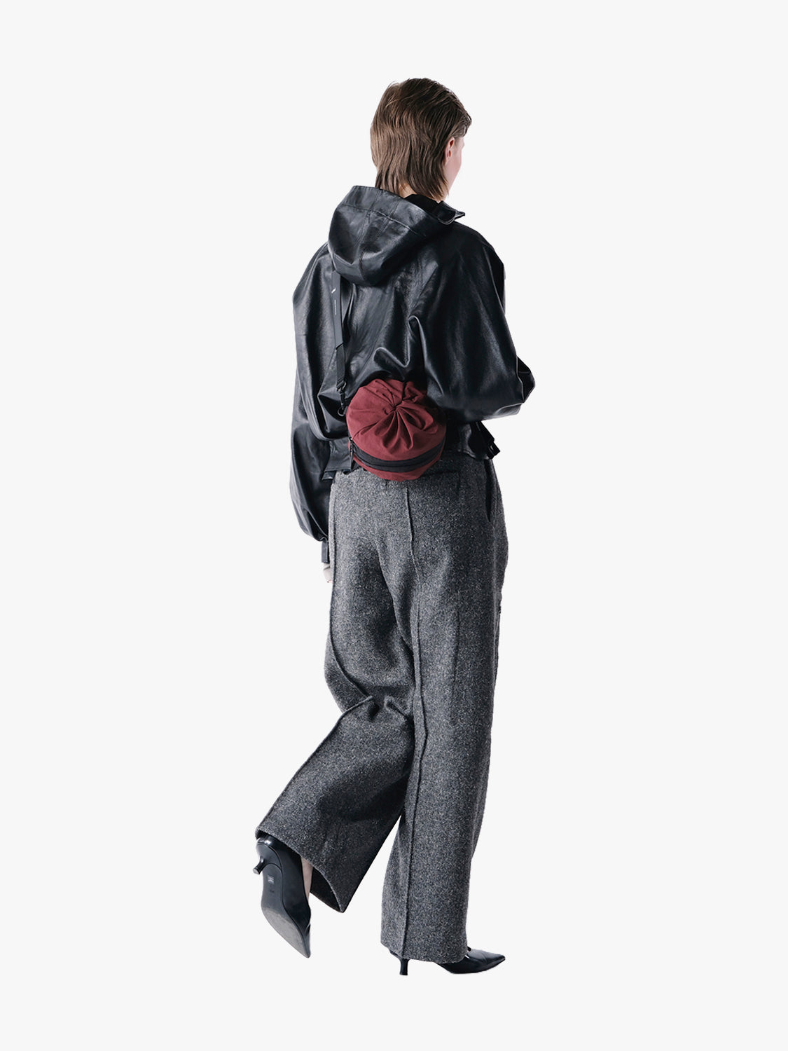 coteetciel Crossbody/Sling VIKOS M Smooth Burgundy côte&ciel US 29263
