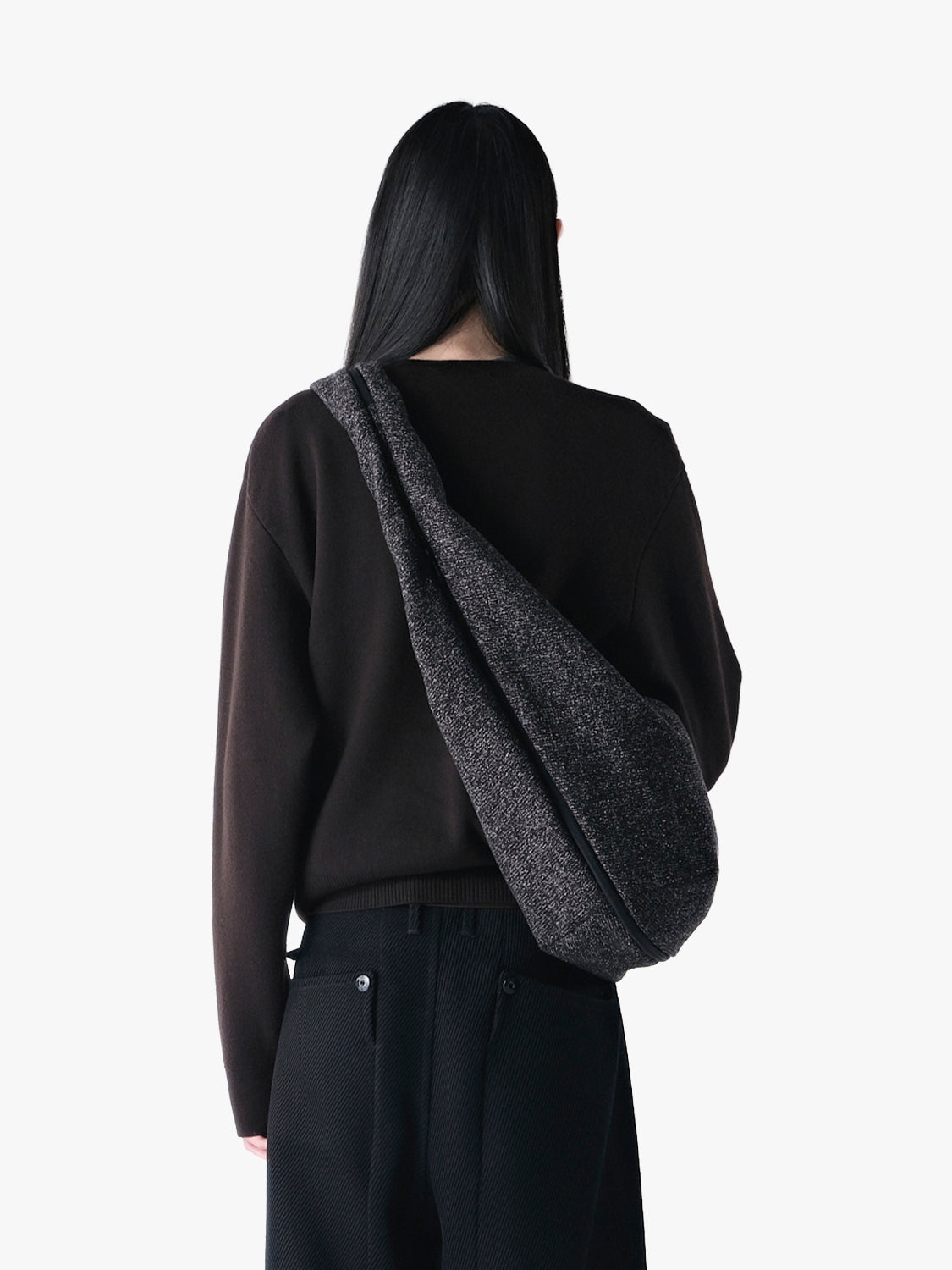 coteetciel Hybrid Bag Reno Tweed Anthracite côte&ciel US 29268