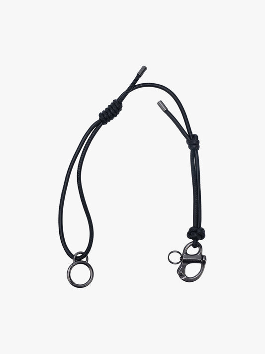 coteetciel Keychain LETGO Cord Knotted Alias Black côte&ciel US 29283