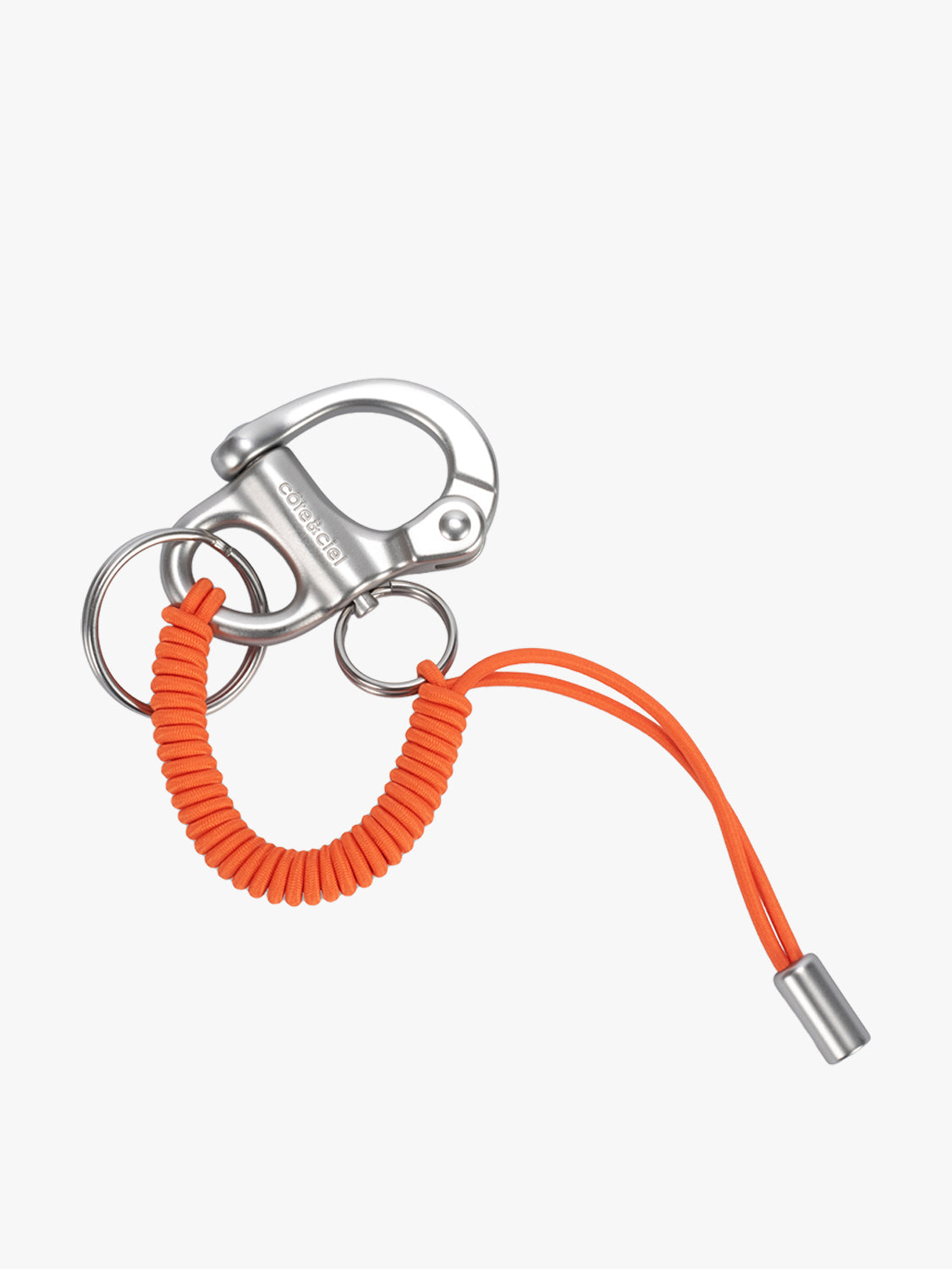 coteetciel Keychain LetGo Orange/Silver côte&ciel EU 29248