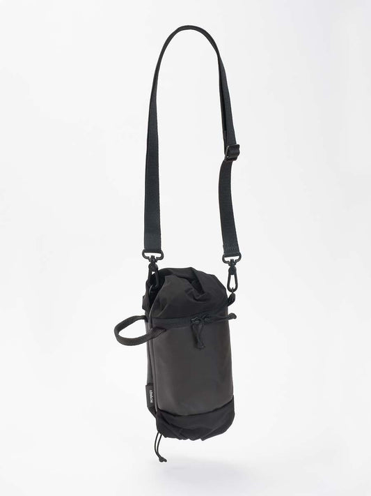 Mini Duffle Coated Canvas Black