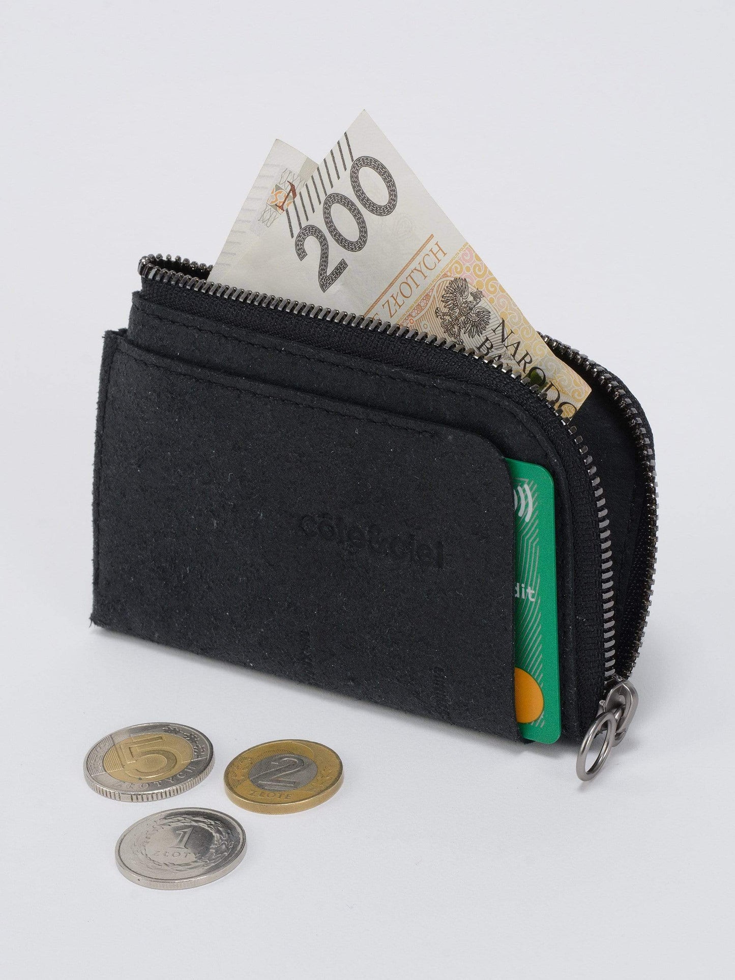 coteetciel Wallet Zippered Wallet Recycled Leather 28951 côte&ciel APAC