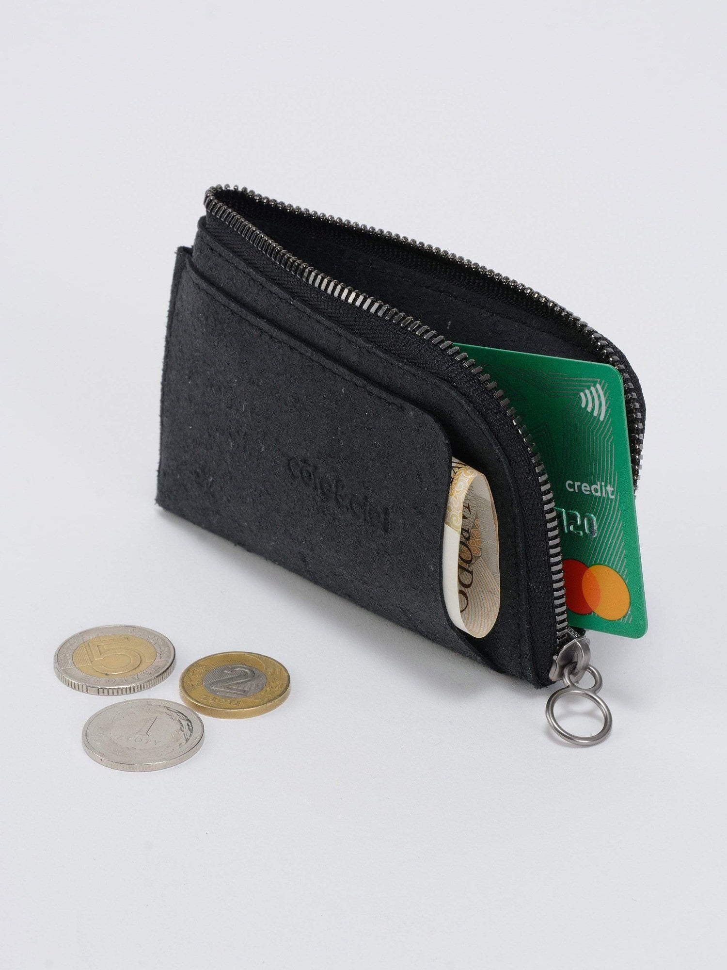 coteetciel Wallet Zippered Wallet Recycled Leather 28951 côte&ciel APAC